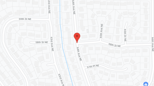 Map of the neighborhood around Grandview Village
