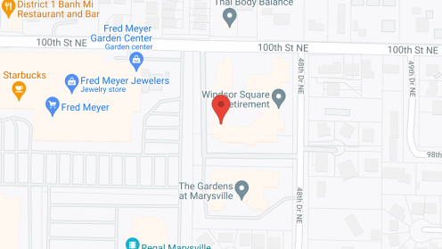 Map of the neighborhood around Windsor Square