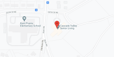 Cascade Valley in google map