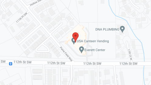 Map of the neighborhood around Genesis - Everett Center