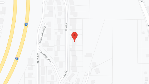 Map of the neighborhood around Valley View Adult Family Home