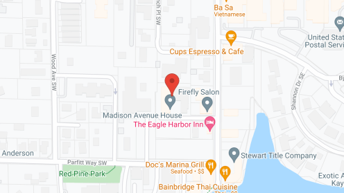 Map of the neighborhood around Madison Avenue Retirement Center