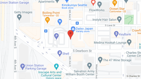 Map of the neighborhood around Nikkei Manor
