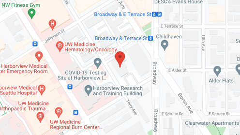 Map of the neighborhood around Hilltop