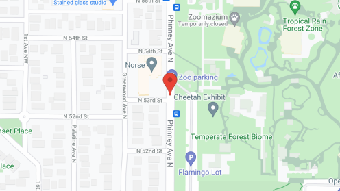 Map of the neighborhood around Norse Home