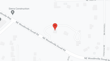 Above Woodinville House in google map
