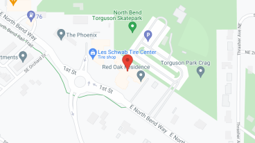 Red Oak Residence of North Bend in google map