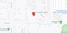 Sunrise of Mercer Island in google map