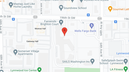 Map of the neighborhood around Fairwinds - Brighton Court