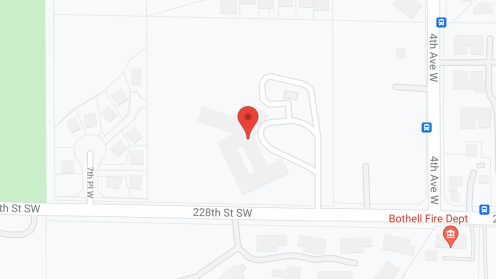 Map of the neighborhood around Bothell Health Care (formally Life Care Ctr)