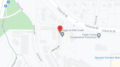 Map of the neighborhood around The Cottages at Mill Creek
