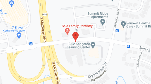 Map of the neighborhood around Atria Summit Ridge