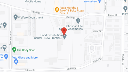 Map of the neighborhood around Silver Rose Assisted Living
