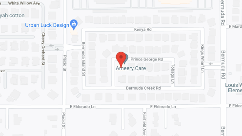 Map of the neighborhood around Ameery Care