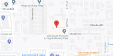 Villa Court Assisted Living in google map