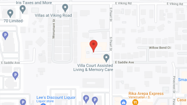 Villa Court Assisted Living in google map