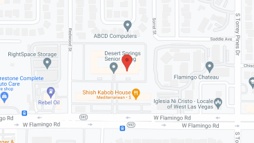Desert Springs Senior Living in google map