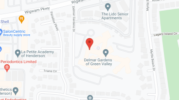 Delmar Gardens of Green Valley in google map