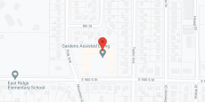 Gardens Assisted Living in google map