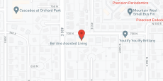 Bel Aire Homes in google map