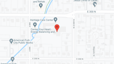 Heritage Care Center- American Fork in google map