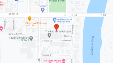 The Retreat at Palisade in google map