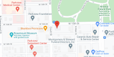 Presbyterian Towers in google map