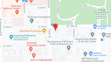 Presbyterian Towers in google map