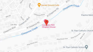 Colorado PEO Chapter House in google map