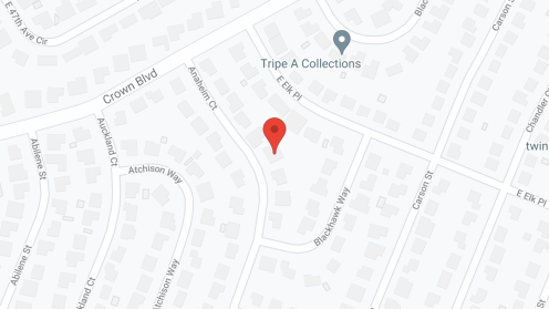 Map of the neighborhood around McCoy Assisted Living