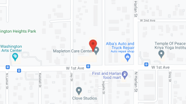 Mapleton Care Center in google map