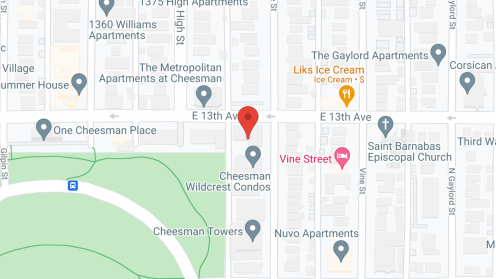 Map of the neighborhood around Campbell Stone Memorial Residence