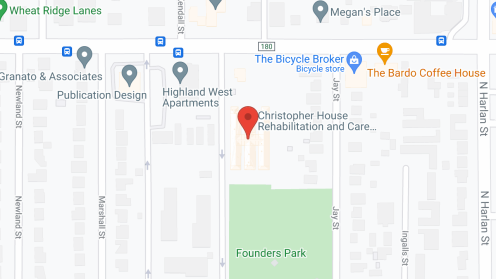 Map of the neighborhood around Christopher House