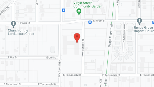 Map of the neighborhood around Rest Haven Nursing Ctr