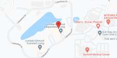Lyndale Edmond Senior Living in google map