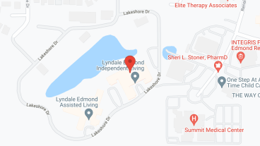 Lyndale Edmond Senior Living in google map