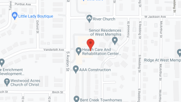 Health Care & Rehab Ctr in google map