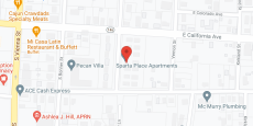 Sparta Place Apartments in google map