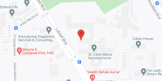 St Clare Manor in google map