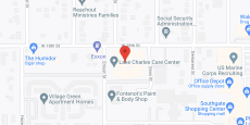 Lake Charles Care Ctr in google map