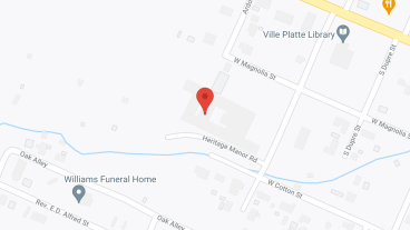 Heritage Manor of Ville Platte in google map