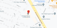 Heritage Manor of Mandeville in google map