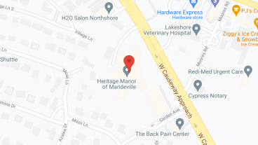 Heritage Manor of Mandeville in google map