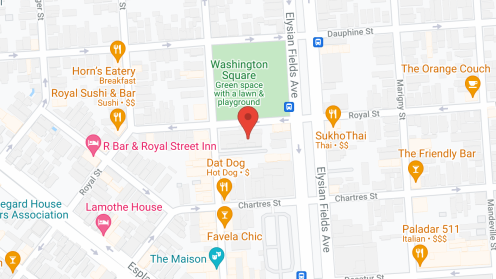 Map of the neighborhood around Christopher Inn Apartments