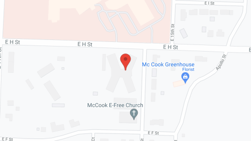 Map of the neighborhood around Highland Park Retirement Cmnty