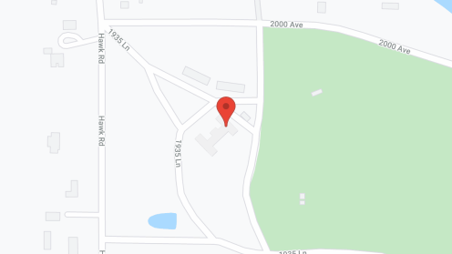Map of the neighborhood around Brown Memorial Foundation