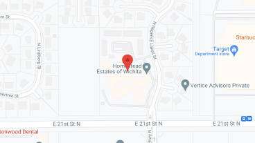 Homestead Estates of Wichita in google map