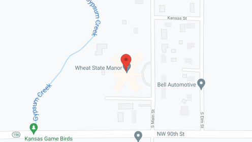 Map of the neighborhood around Wheat State Manor Inc