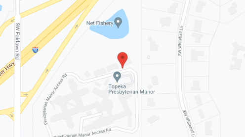 Map of the neighborhood around Topeka Presbyterian Manor
