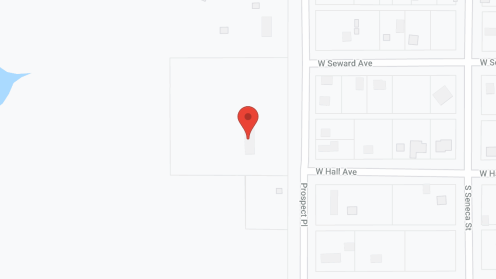 Map of the neighborhood around Santa Fe Trail Nursing Ctr